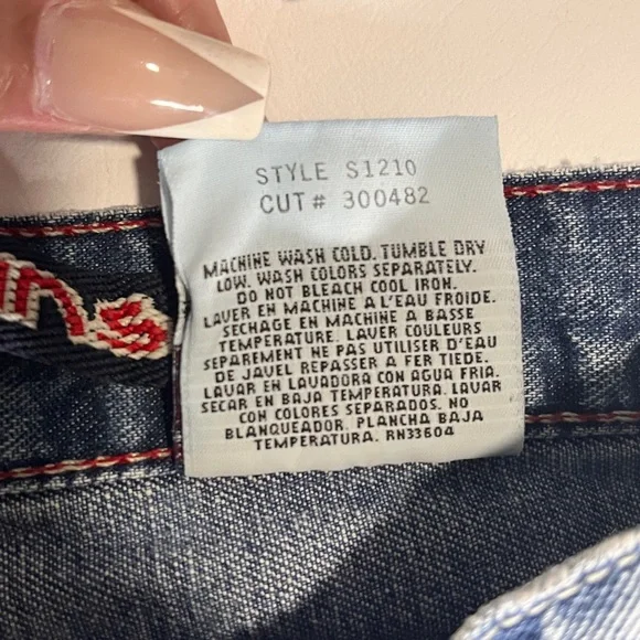 Vintage JNCO Jeans Flare Classic Blue Jeans sz 7
